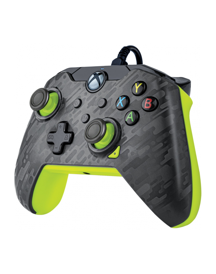 PDP Wired Controller - Electric Carbon, Gamepad (anthracite/neon green, for Xbox Series X|S, Xbox One, PC) główny