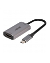 Lindy USB converter 8K60, USB-C male > HDMI female (silver/grey, 11cm) - nr 11