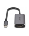 Lindy USB converter 8K60, USB-C male > HDMI female (silver/grey, 11cm) - nr 9