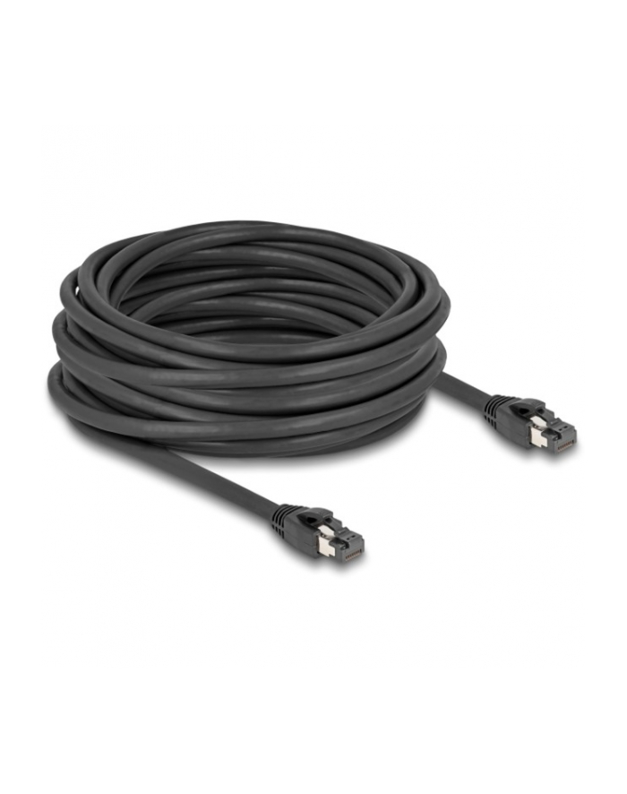 DeLOCK network cable RJ-45 Cat.8.1 S/FTP, up to 40 Gbps (Kolor: CZARNY, 10 meters) główny