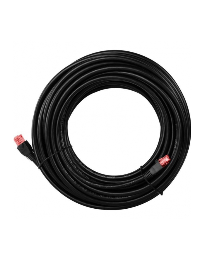 goobay CAT.6 outdoor patch cable U/UTP (Kolor: CZARNY, 40 meters) główny