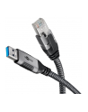 goobay Ethernet cable USB-A 3.2 Gen1 male > RJ-45 male, LAN adapter (Kolor: CZARNY/silver, 1 meter) - nr 10