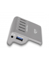DeLOCK USB 10 Gbps hub with 4 USB Type-A ports + 1 quick charging port, USB hub (grey, incl. power supply) - nr 2