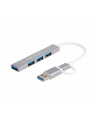 DeLOCK 4 Port Slim USB Hub with USB Type-C or USB Type-A, USB hub - nr 4