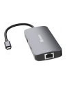 Verbatim USB-C Pro multiport hub CMH-05, 5 port, docking station (grey, HDMI, RJ-45, 2x USB-A, USB-C PD) - nr 10