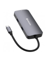 Verbatim USB-C Pro multiport hub CMH-05, 5 port, docking station (grey, HDMI, RJ-45, 2x USB-A, USB-C PD) - nr 5