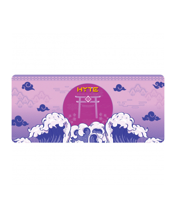 HYTE Eternity Desk Pad, Gaming Mouse Pad (Purple/Multicolor)