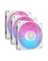 Corsair iCUE LINK RX120 RGB Triple, case fan (Kolor: BIAŁY, pack of 3, incl. hub) - nr 17