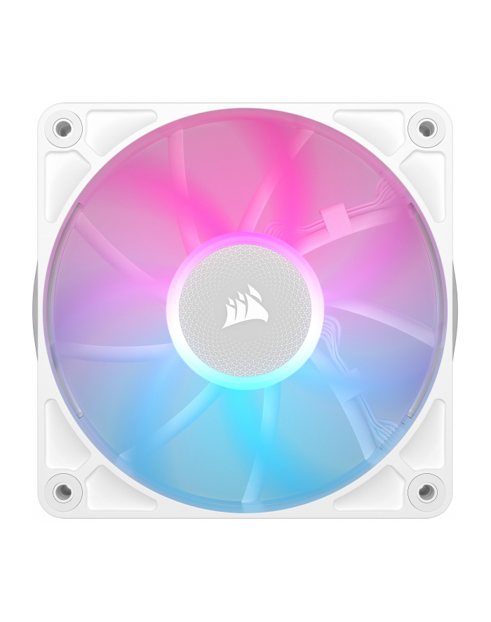 Corsair iCUE LINK RX120 RGB Triple, case fan (Kolor: BIAŁY, pack of 3, incl. hub) główny