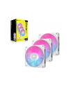 Corsair iCUE LINK RX120 RGB Triple, case fan (Kolor: BIAŁY, pack of 3, incl. hub) - nr 7