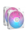 Corsair iCUE LINK RX140 RGB Dual, case fan (Kolor: BIAŁY, pack of 2) - nr 26