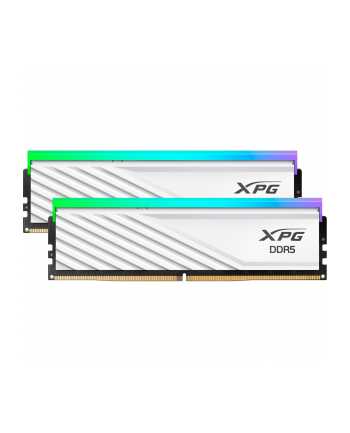 ADATA DDR5 - 64GB - 6000 - CL - 30 (2x 32 GB) dual kit, RAM (Kolor: BIAŁY, AX5U6000C3032G-DTLABRWH, Lancer Blade RGB, INTEL XMP, AMD EXPO)