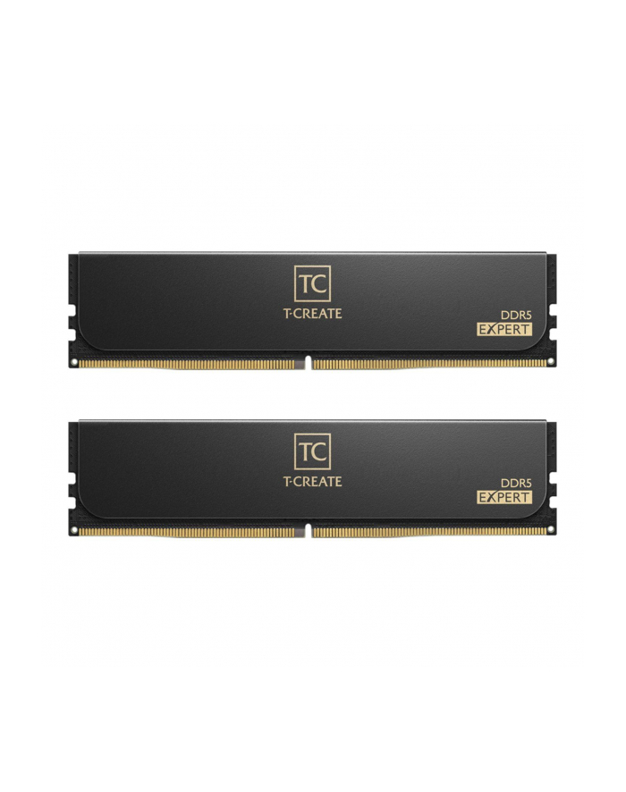 Team Group DDR5 - 32GB - 6400 - CL - 40 (2x 16 GB) dual kit, RAM (Kolor: CZARNY, CTCED532G6400HC40BDC01, AMD EXPO) główny