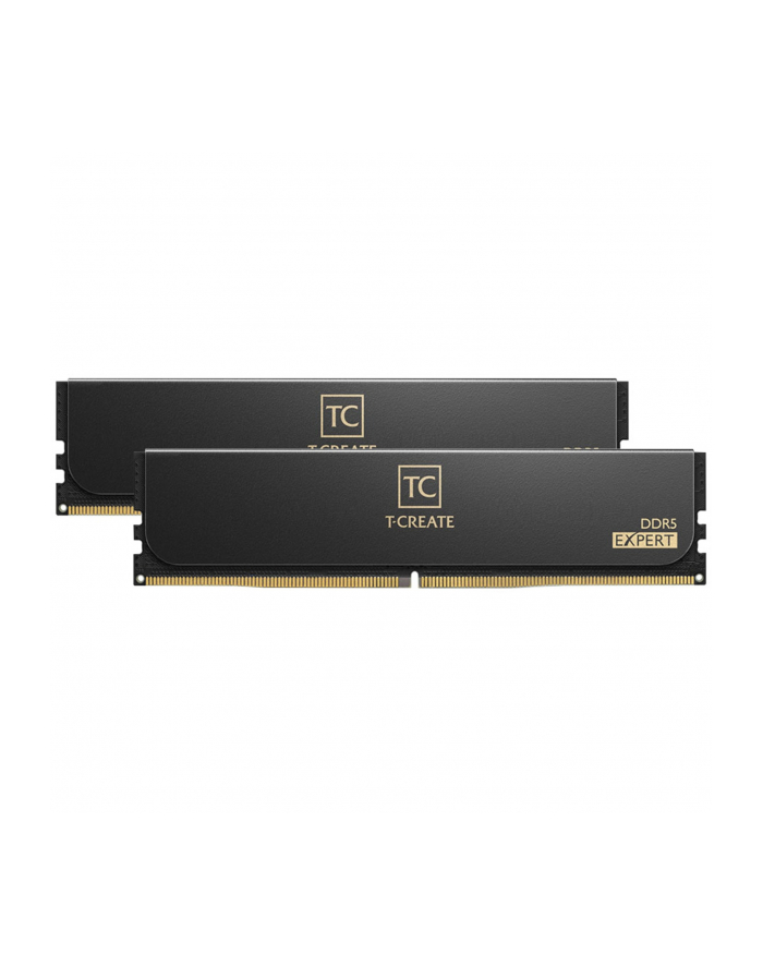 Team Group DDR5 - 32GB - 6400 - CL - 40 (2x 16 GB) dual kit, RAM (Kolor: CZARNY, CTCED532G6400HC40BDC01, AMD EXPO) główny