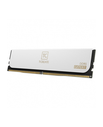 Team Group DDR5 - 32GB - 6400 - CL - 40 (2x 16 GB) dual kit, RAM (Kolor: BIAŁY, CTCWD532G6400HC40BDC01, AMD EXPO)