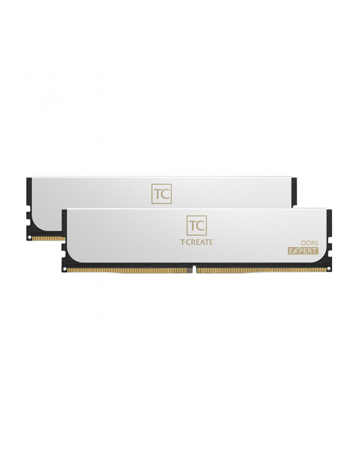 Team Group DDR5 - 64GB - 6400 - CL - 34 (2x 32 GB) dual kit, RAM (Kolor: BIAŁY, CTCWD564G6400HC34BDC01, T-CREATE EXPERT, AMD EXPO) główny