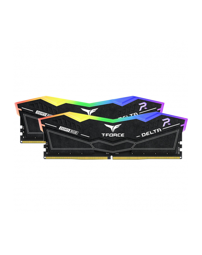 Team Group DDR5 - 48GB - 6400 - CL - 32 (2x 24 GB) dual kit, RAM (Kolor: CZARNY, FF3D548G6400HC32ADC01, INTEL XMP, AMD EXPO) główny