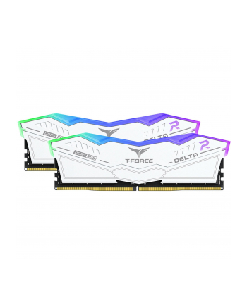 Team Group DDR5 - 48GB - 6400 - CL - 32 (2x 24 GB) dual kit, RAM (Kolor: BIAŁY, FF4D548G6400HC32ADC01, D-ELTA RGB, INTEL XMP, AMD EXPO)