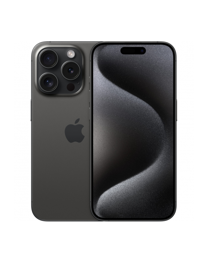 Apple iPhone 15 Pro - 6.1 - 256GB, Mobile Phone (Titanium Black, iOS, NON D-EP) główny