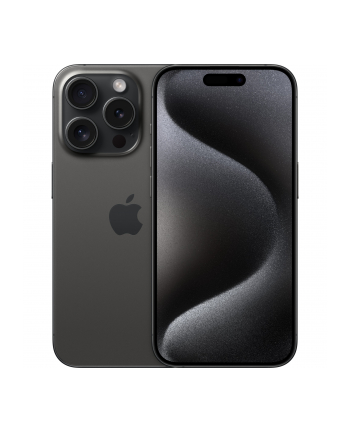 Apple iPhone 15 Pro - 6.1 - 256GB, Mobile Phone (Titanium Black, iOS, NON D-EP)