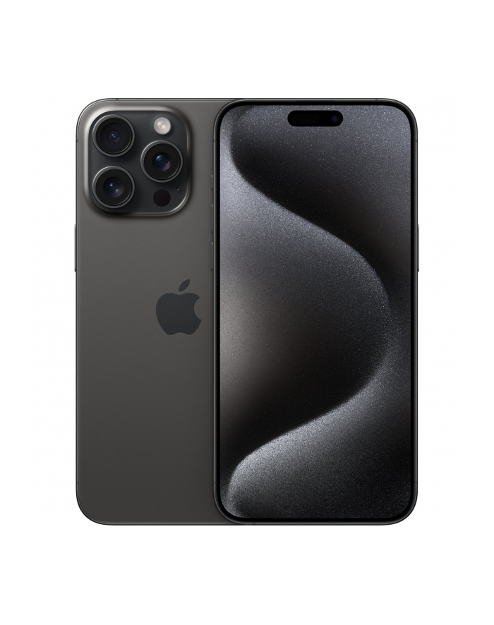 Apple iPhone 15 Pro Max - 6.7 - 256GB, Mobile Phone (Titanium Black, iOS, NON D-EP) główny