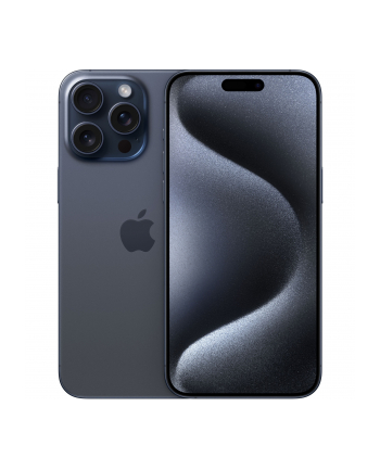 Apple iPhone 15 Pro Max - 6.7 - 256GB, Mobile Phone (Titanium Blue, iOS, NON D-EP)