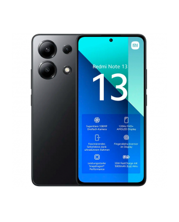 Xiaomi Redmi Note 13 - 6.67 - 256GB, Mobile Phone (Midnight Black, System Android 13, LTE)