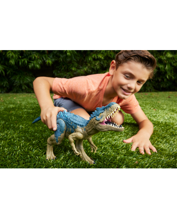 Mattel Jurassic World Ruthless Rampage Allosaurus toy figure