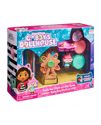 spinmaster Spin Master Gabby's Dollhouse Deluxe Room - Craft-a-riffic Room, Backdrop