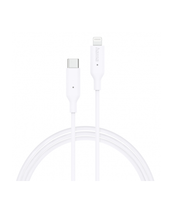 Hama Lightning/USB-C MFI 1m biały (201598)