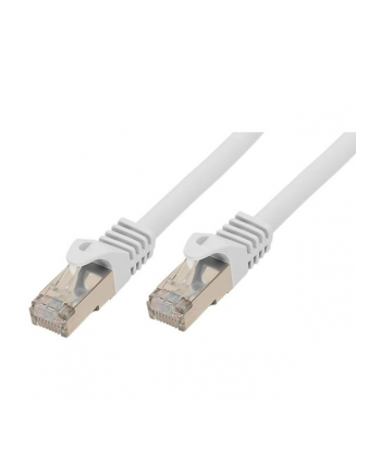 S/CONN MAXIMUM CONNECTIVITY PATCHK.CAT7/6A S/FTP 15M RJ45 HALOGENFREI (LSZH) BIAŁY  ()