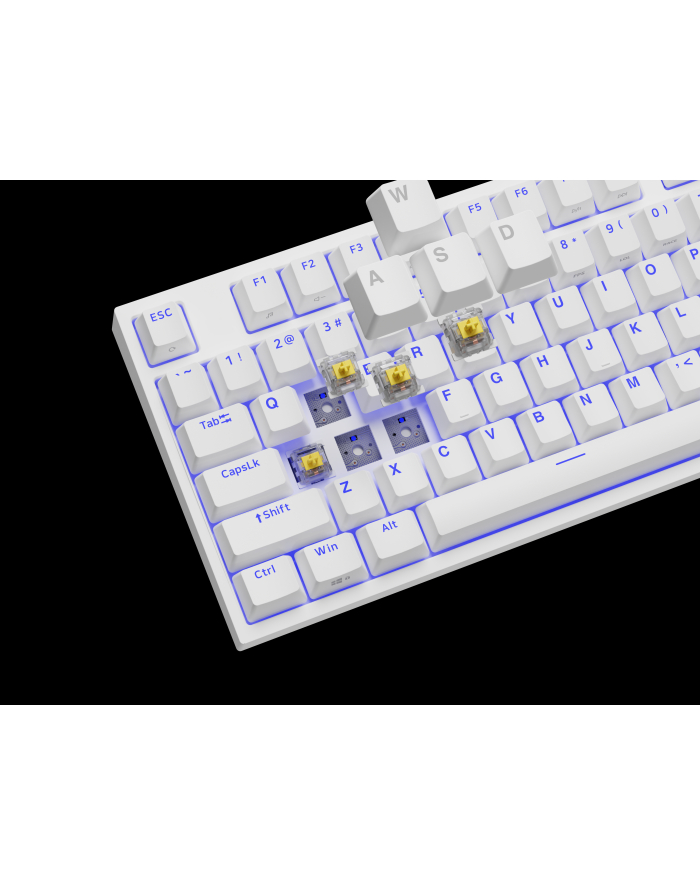 Genesis Thor 404 TKL biała RGB Gateron Yellow Pro (NKG2070) główny