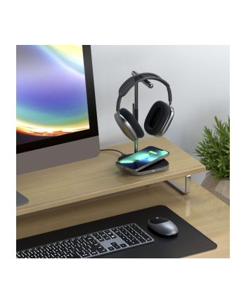 Satechi Headphone Stand 2w1 szary