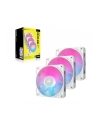 Corsair iCUE LINK RX120 RGB Triple, case fan (Kolor: BIAŁY, pack of 3, incl. hub) - nr 1