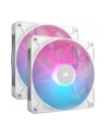Corsair iCUE LINK RX140 RGB Dual, case fan (Kolor: BIAŁY, pack of 2) - nr 10
