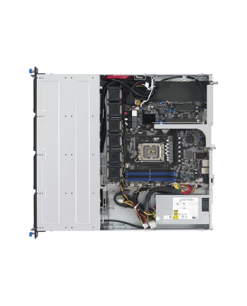 ASUS Rack 1U RS300-E12-PS4/350W Intel C262 LGA1700 95W 4xDDR5 4400/4000/3600 4x3,5'';/2,5''; 4*SATA/SAS/NVMe 2x Intel I210AT 1x Management Port 350W 80 PLUS Gold