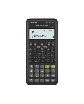 CASIO KALKULATOR NAUKOWY FX-570ESPLUS-2-B, 417 FUNKCJI, 77X162MM, CZARNY