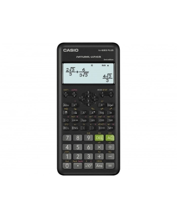 CASIO KALKULATOR NAUKOWY FX-82ESPLUS-2, 252 FUNKCJE, 77X162MM, CZARNY, BOX