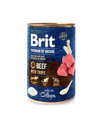 BRIT Premium by Nature Beef with Tripe - mokra karma dla psa - 400 g