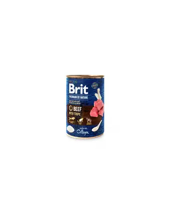 BRIT Premium by Nature Beef with Tripe - mokra karma dla psa - 800 g