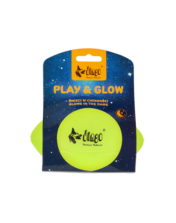 DINGO Zabawka piłka świecąca play'amp;glow 8x14cm główny