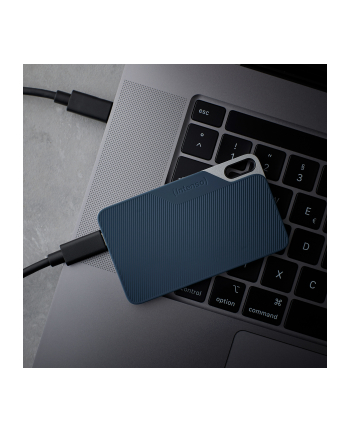 Intenso External SSD TX100 2 TB (blue-grey, USB-A 3.2 Gen 1 (5 Gbit/s))