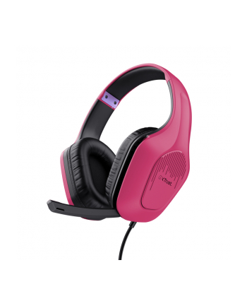 Słuchawki TRUST GXT415P ZIROX HEADSET - PINK 24992