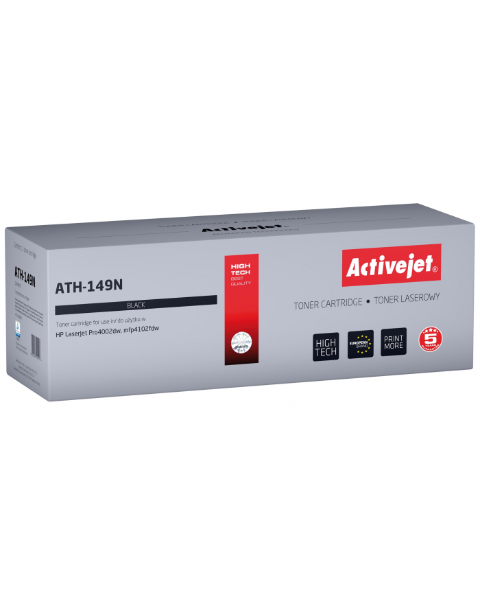 Activejet Toner ATH-149N (zamiennik HP 149A W1490A; Supreme; 2900 stron; czarny) główny