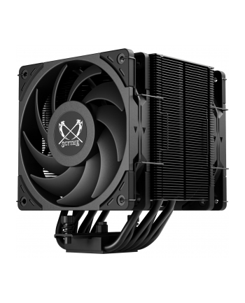 Scythe Mugen 6 Dual Fan Black Edition, CPU cooler (Kolor: CZARNY)
