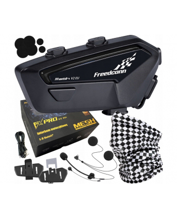 freedconn Interkom motocyklowy FreenConn FX Pro V2 (wersja europejska) MESH