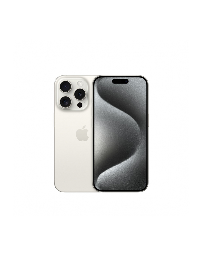 Apple iPhone 15 Pro 128GB White Titanium główny
