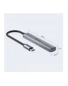 unitek HUB USB-C, 3x USB-A 2.0 1x USB-A 5 Gbps Aluminiowy - nr 6
