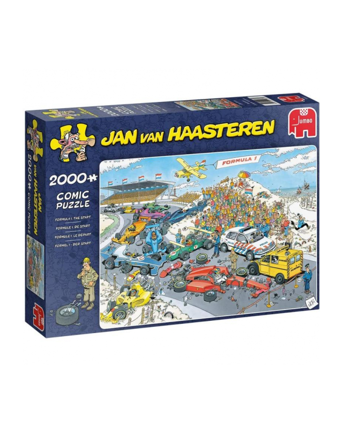 Jumbo Puzzle 2000El. Jan Van Haasteren Formuła 1 główny