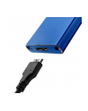 qoltec Obudowa | kieszeń na dysk M.2 SSD | SATA | NGFF | USB 3.0 | Superspeed 5Gb/s | 2TB | Niebieska - nr 4